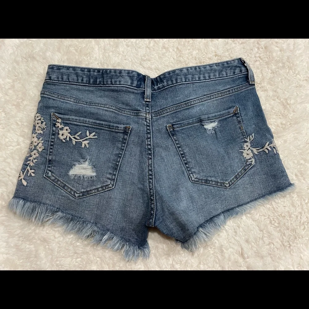 Express Embroidered Shorts - Picture 3 of 4